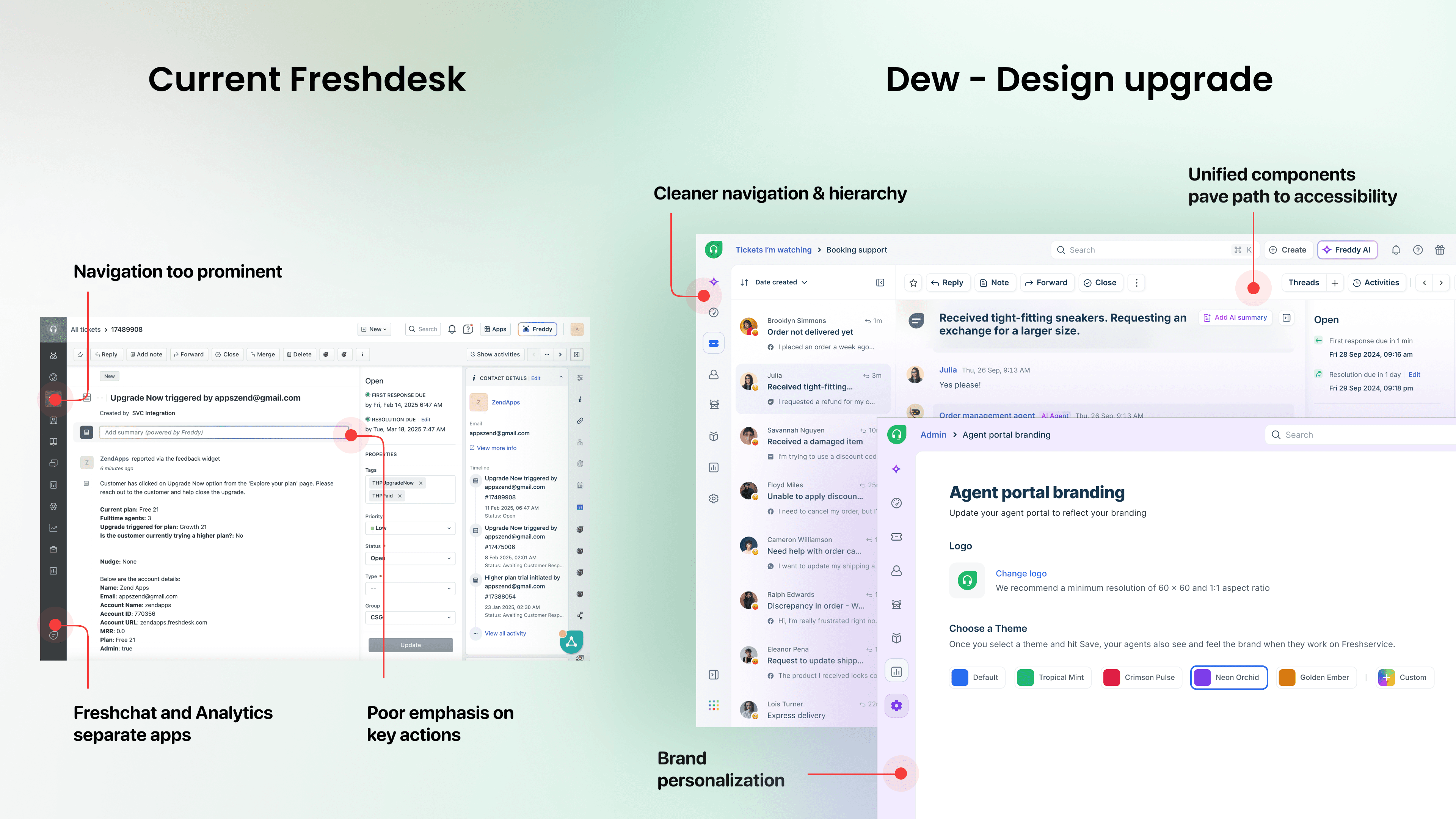 freshdesk new design dew