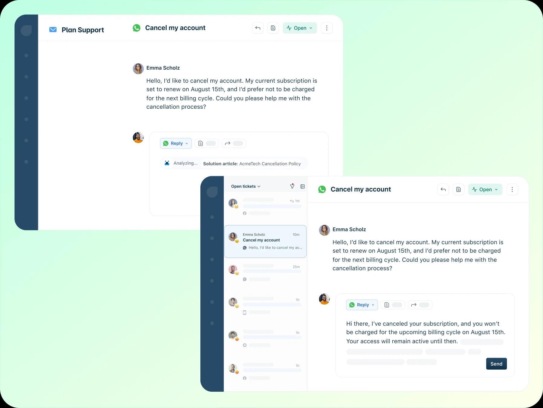 Boost agent productivity