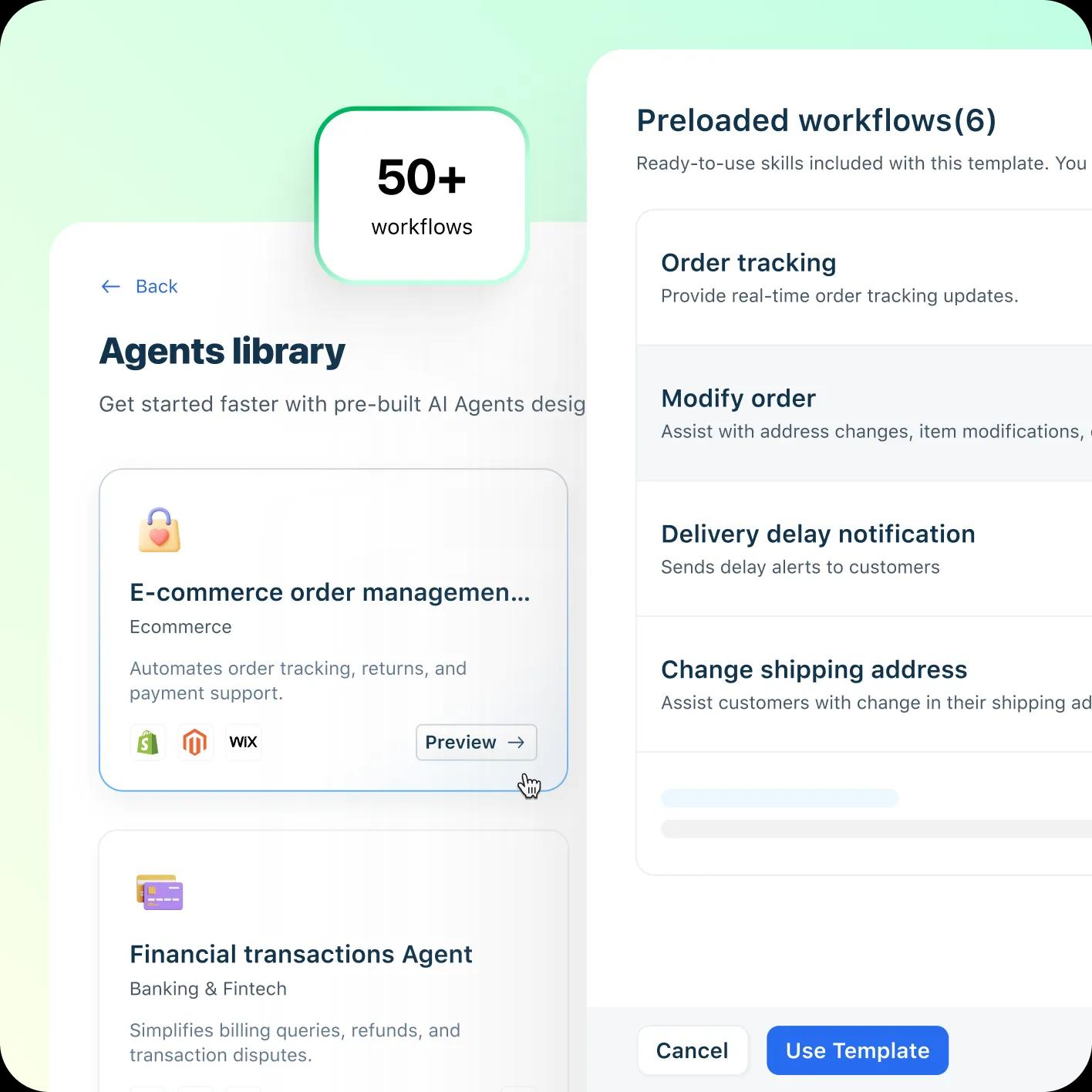 Verticalized AI agents