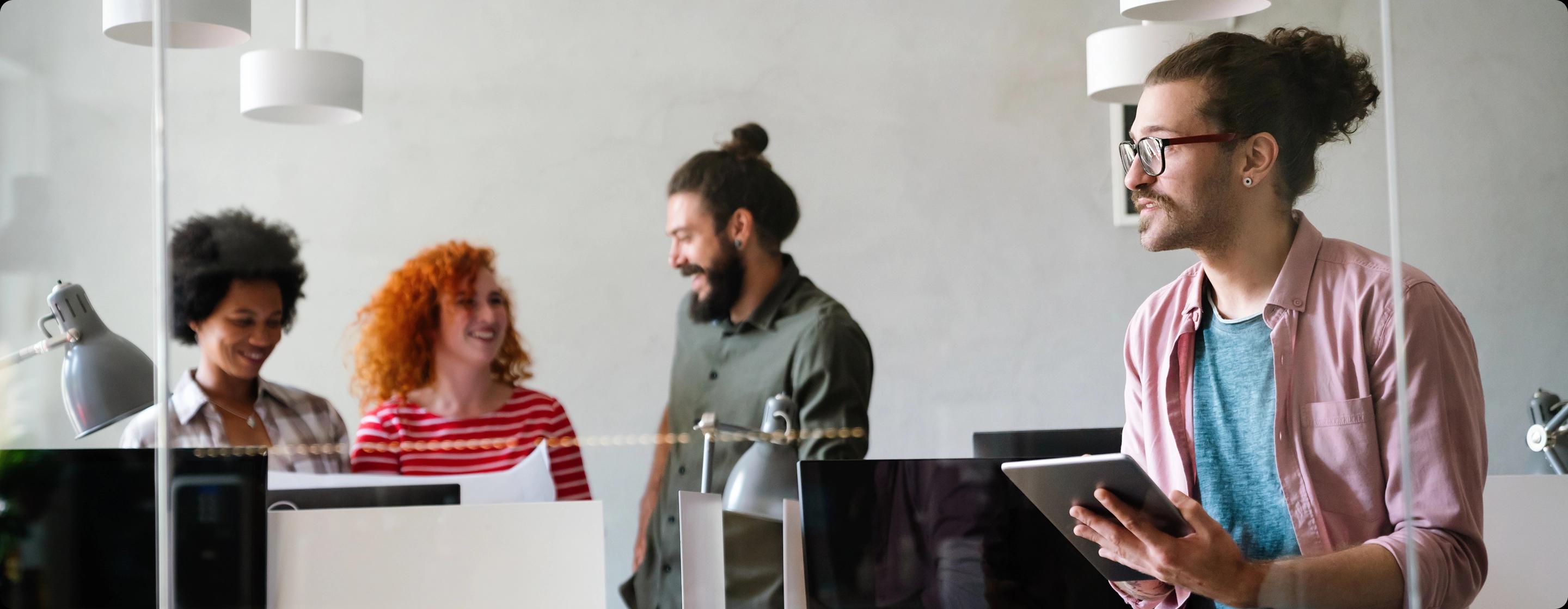 Testimonial background