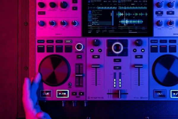 Interior wall of audio recording studio