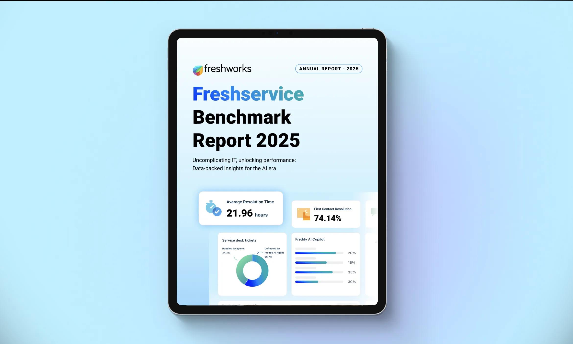 Der Freshservice Benchmark Report 2025