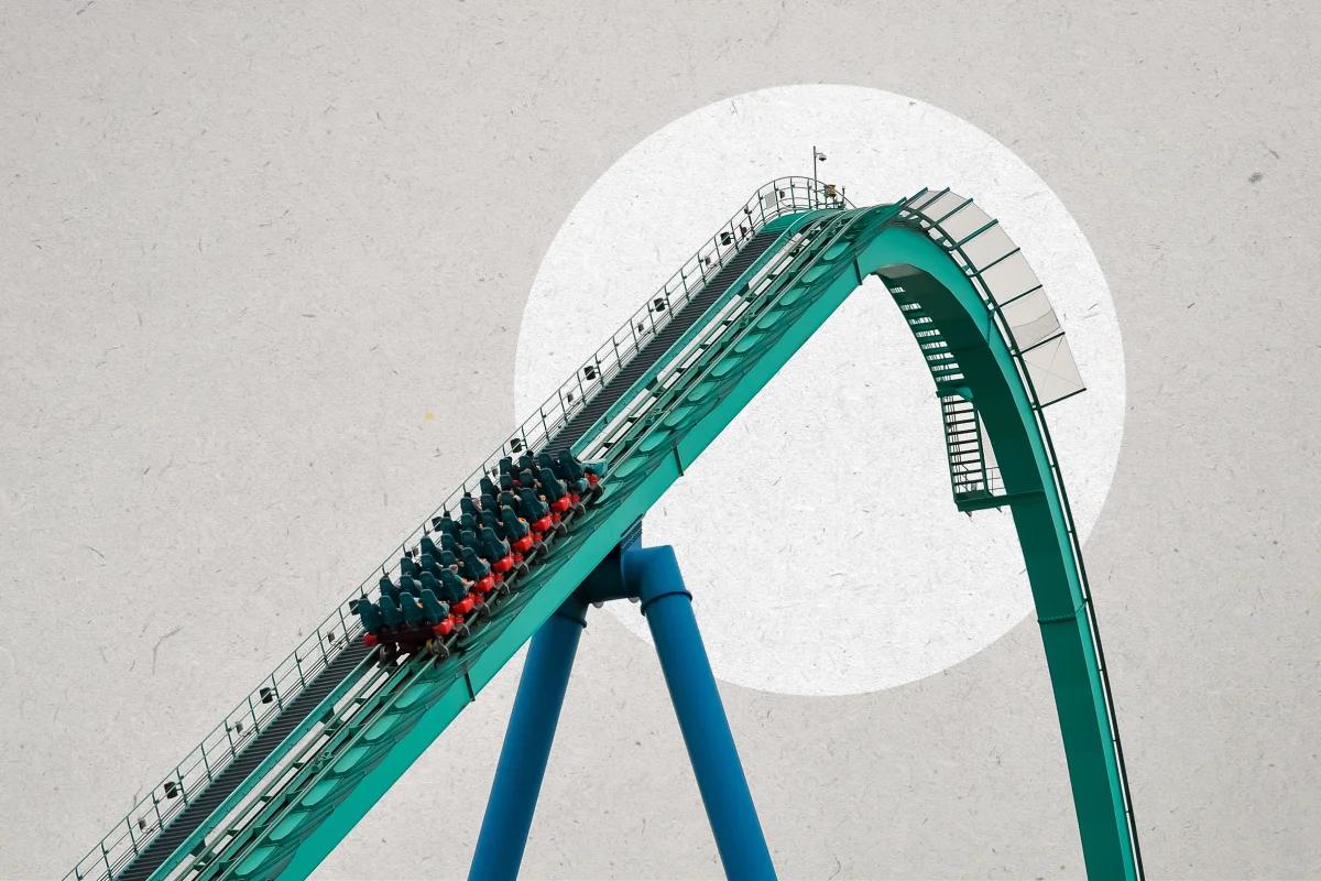 Image of a rollercoaster
