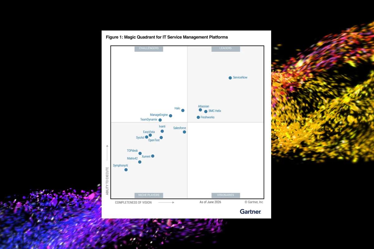 gartner magic quadrant itsm 2026