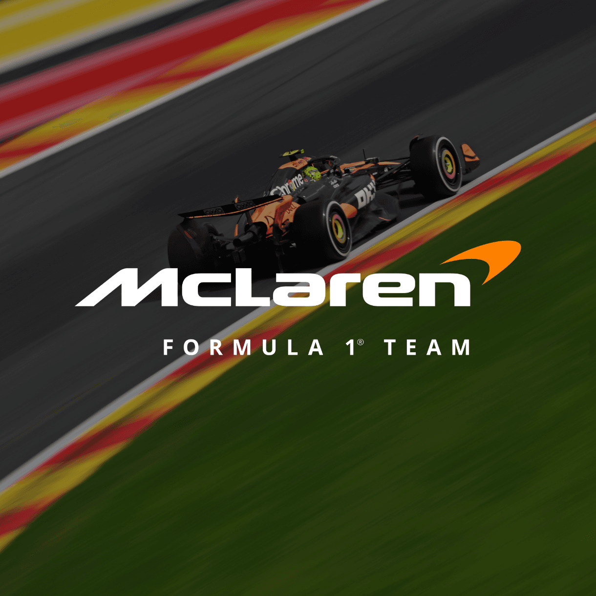 mclaren formula 1 team car